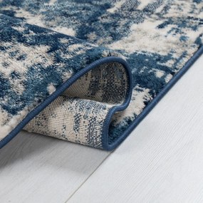 Kék kerek szőnyeg ø 160 cm Cocktail Wonderlust - Flair Rugs