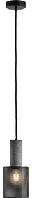 Csillár zsinóron 1xE27/40W/230V fekete