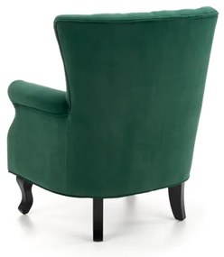 Fotel CLARUS sötétzöld