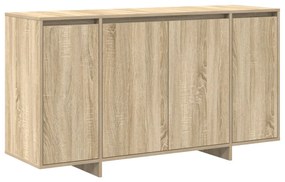 tölgy oldalszekrény Sonoma tölgy Mérnöki fa 135 x 41 x 75 cm