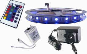 Led szalag szett 300 Smd Rgb 5050 vezérlő 2m