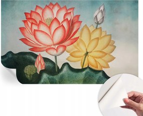 Öntapadós Dekoratív Fotótapéta Hálószobába Lótusz virágok 416x254 cm