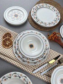 24 részes porcelán étkészlet