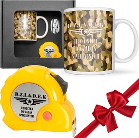 Mérőpohár feltekerhető Diy Bögre ajándék Nagypapának