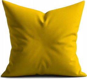 Dekoratív Párnahuzat Sárga Jack Kiváló Minőségű Jersey Pamut 40 x 40CM