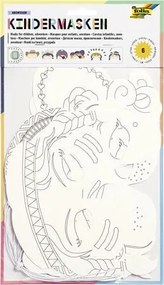 Kreatív maszk, 6 db, fehér, FOLIA, kaland (FL23219)