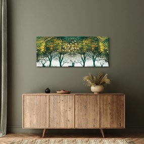 Kép - Szarvas a zöld erdőben (120x50 cm)