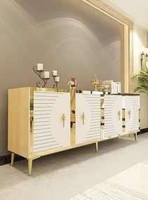 Tuna 180 - Sapphire Oak, White, Gold