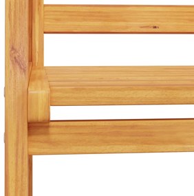 tömör akácfa kerti kanapé 120 cm