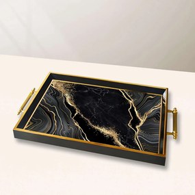 Üveg tálca, 38×24 cm – TPA10018