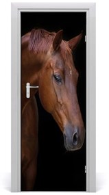 Ajtóposzter öntapadós Portré egy ló 85x205 cm