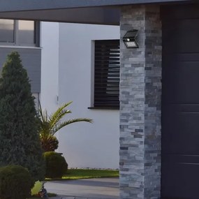 LED napelemes mozgásérzékelős lámpa LED/1,5W/1200 mAh 3,7V IP65