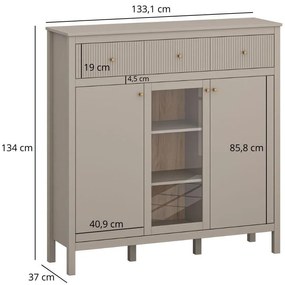 Vitrin Karankas 2 (taupe) . 1116954