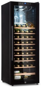 Klarstein Barossa 54 Uno, borhűtő, 155 liter, 54 palack, üvegajtó, érintőképernyős LED