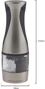 Cole&Mason - Elektromos fűszerdaráló 2in1 KEW 6xAAA 21 cm