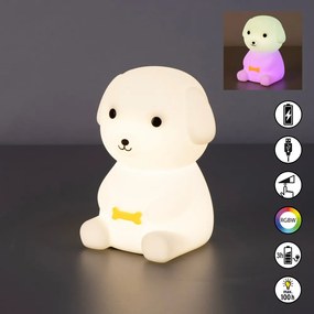 Fehér gyerek éjjelilámpa Leo – Fischer &amp; Honsel