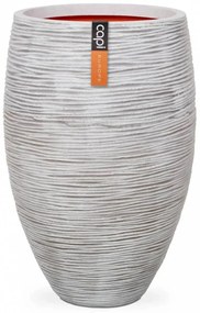 Capi Nature Rib Deluxe KOFI1131 elefántcsontszínű elegáns váza 40x60cm