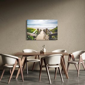 Kép - Bejárat a strandra (90x60 cm)