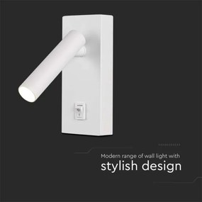 LED Fali spotlámpa LED/2W/230V 4000K fehér