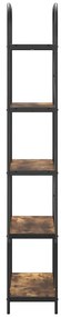 Könyvespolc Füstölt tölgy 80 x 30 x 183 cm Faanyag