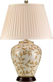 Elstead Lighting Leaves Brown Gold LEAVES-BR-GL-TL Asztali lámpa 1x60W/E27