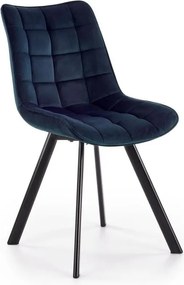 Étkezőszék COMORO, 1 db, sötétkék