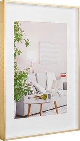 Képkeret 30x40 alumínium doboz 3D mély arany kézműves