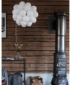 ByRydens 4200440-5002 - Csillár zsinóron GROSS 8xG9/4W/230V fehér