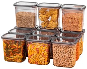 Élelmiszertartó doboz szett 12 db-os Fresco – Hermia