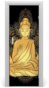 Poszter tapéta ajtóra Buddha mandala 85x205 cm