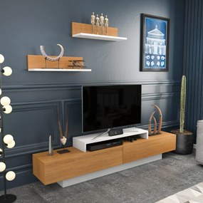 Lusi - White, Teak