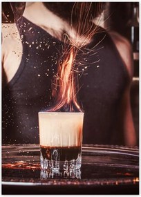 Poszterek 50x70 Koktéltöltő csapos