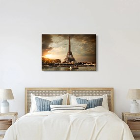 Kép - Eiffel-torony, Párizs, Franciaország (90x60 cm)