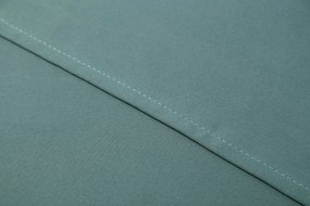 Kékeszöld függöny OXFORD 140x250 cm Felfüggesztés: Fém gyűrűk