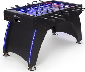 KLARFIT Arrowhead, asztali foci, 117 x 68, LED megvilágítás, automatikus gólszámláló, fekete
