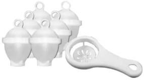 Tojásfőző pohár - 6 db + tojás szétválasztó