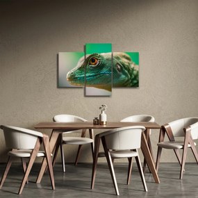 Részletes kép a gyíkról (90x60 cm)