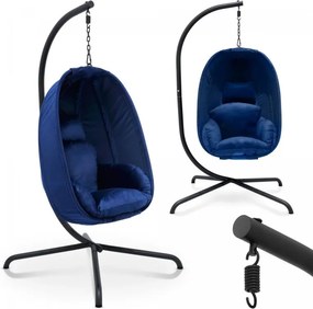 MIADOMODO  Függő hintaszék 160 kg kék