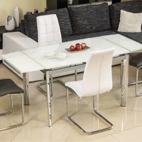 GD-020 02 Fehér Étkezőasztal Bővíthető: 120-180cm