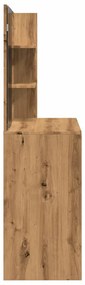 fésülködőasztal tükörrel Artisan Oak 74,5x40x141 cm