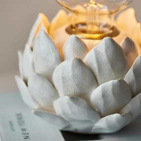 Endon glamour modern asztali lámpa artichoke antik sárgaréz zabpehelyszínű end99147