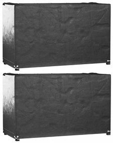 2 db téglalap alakú kerti bútorhuzat 8 fűzőlyukkal 170x94x70 cm