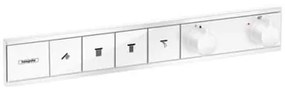Zuhany csaptelep Hansgrohe Rainselect 4 vakolat alatti rész nélkül matt fehér 15382700
