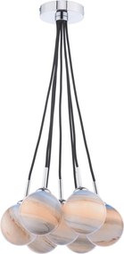 Dar Lighting Elpis ELP342-07L Függőlámpa 7x25w/g9 ip20