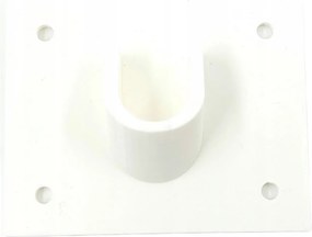 Bútorjavító készlet ruhatartó rúd a szekrényben fehér