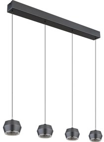 Globo 15209-4 - LED Csillár zsinóron MARTHY 4xLED/6W/230V