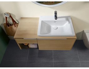 Villeroy & Boch 4A706001 - Falra szerelhető mosdó SUBWAY 3.0 60x47 cm kerámia/fehér