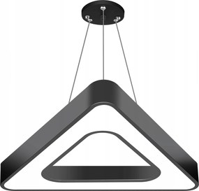 Modern Mennyezeti FĂŒggĆlĂĄmpa Led CsillĂĄr LineĂĄris Irodai 50W HĂĄromszög