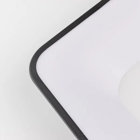 Brilagi - Dimmelhető LED mennyezeti lámpa FALCON II LED/80W/230V 40x40 cm fekete + távirányító