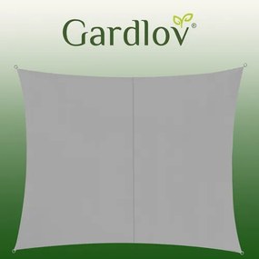 Napellenző vitorla 3x2m - szürke Gardlov 23162
